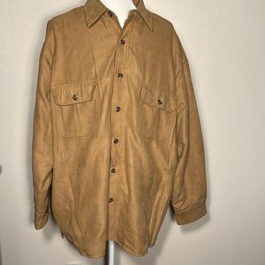 Men’s Wolverine Shirt Jacket Button Up XL